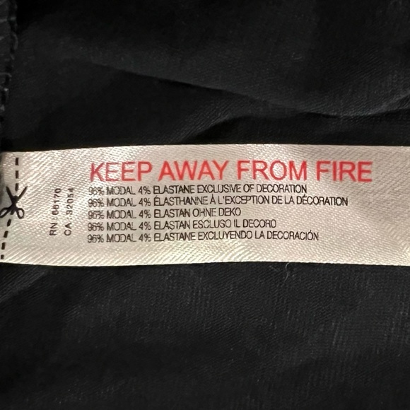 Intimately FP sz S black short sleeve V-neck wrap front thong bodysuit mesh trim - Picture 16 of 16